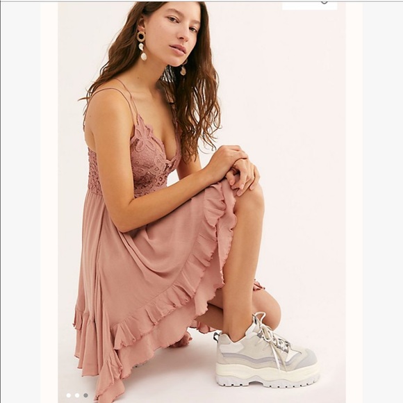 Free People One Adella Mini Slip Dress - Picture 4 of 8